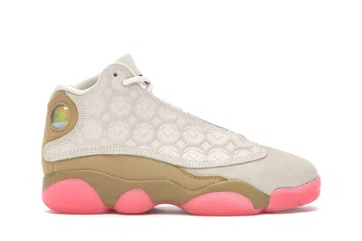 Pre-owned Jordan 13 Retro Chinese New Year (2020) Sneakers In Pale Ivory/black/digital Pink
