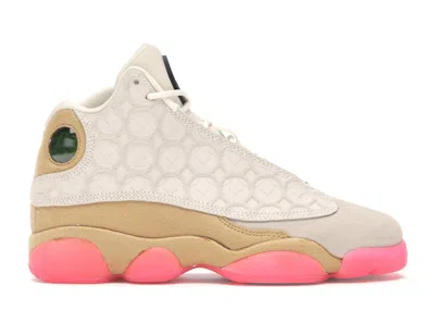 Pre-owned Jordan 13 Retro Chinese New Year (2020) Sneakers In Pale Ivory/black/digital Pink