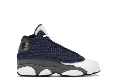 Pre-owned Jordan 13 Retro Flint (2020) Sneakers In Navy Blue/flint Grey/white