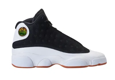 Pre-owned Jordan 13 Retro Gum Sneakers In Black/metallic Gold/white