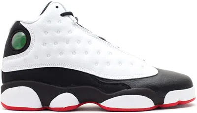 Pre-owned Jordan 13 Retro He Got Game Sneakers In White/true Red/black