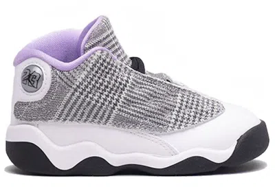 Pre-owned Jordan 13 Retro Houndstooth Sneakers In Black/lilac/white In Multi