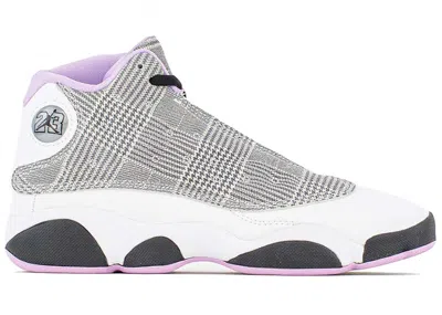 Pre-owned Jordan 13 Retro Houndstooth Sneakers In Black/lilac/white