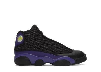 Pre-owned Jordan 13 Retro Sneakers In Black/court Purple/white In Multi