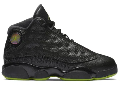Pre-owned Jordan 13 Retro Sneakers In Black/white/altitude Green In Multi