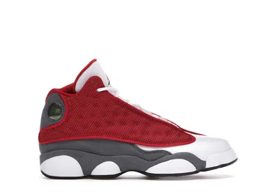 Pre-owned Jordan 13 Retro Sneakers In Gym Red/flint Grey/white