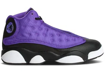 Pre-owned Jordan 13 Retro Sneakers In Purple Venom/black/white