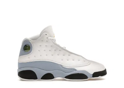 Pre-owned Jordan 13 Retro Sneakers In White/yellow Ochre/blue Grey