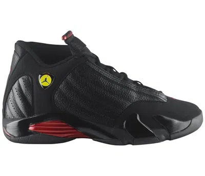 Pre-owned Jordan 14 Retro Last Shot (2011) Sneakers In Black/varsity Red