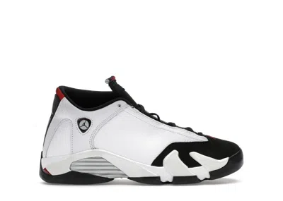 Pre-owned Jordan 14 Retro Toe (2024) Sneakers In White/varsity Red/black