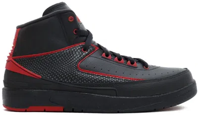 Pre-owned Jordan 2 Retro Alternate 87 Sneakers In Black/varsity Red In Multi