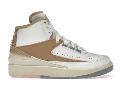 Pre-owned Jordan 2 Retro Craft (women's) Sneakers In Sail/desert/sunset Haze