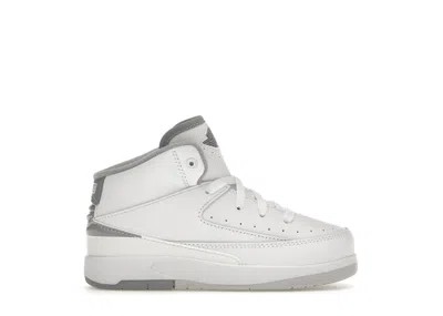 Pre-owned Jordan 2 Retro Sneakers In White/cement Grey/sail