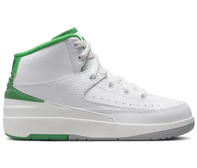Pre-owned Jordan 2 Retro Sneakers In White/lucky Green/sail