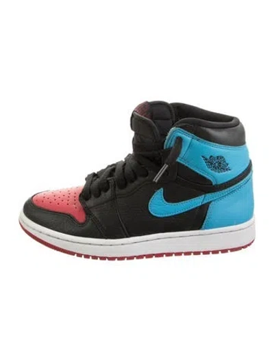 Pre-owned Jordan 2019 Leather Athletic Sneakers In Black