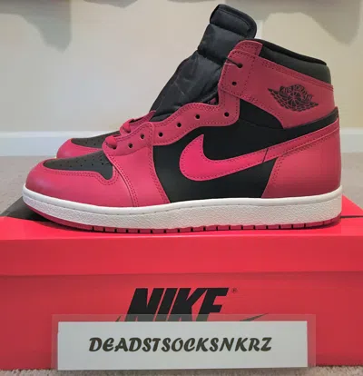 Pre-owned Jordan 2020 Nike Air  1 Retro High '85 Og Varsity Red Bq4422 600 Men's Size 12 In Varsity Red/black-varsity Red