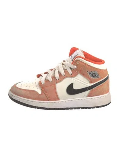 Pre-owned Jordan 2022 Leather Sneakers In Multi
