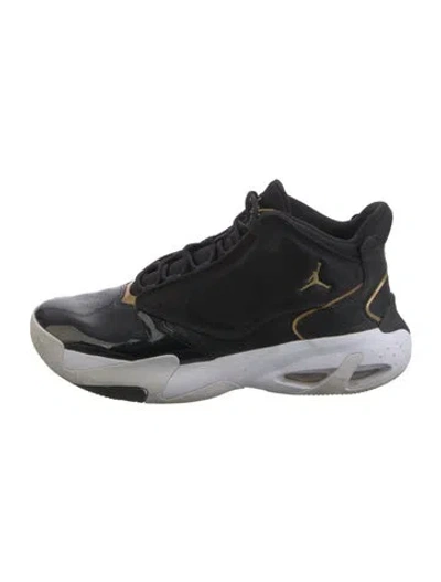 Pre-owned Jordan 2022 Mesh Sneakers In Black
