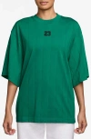 Jordan 23 Appliqué Loose Fit Top In Green