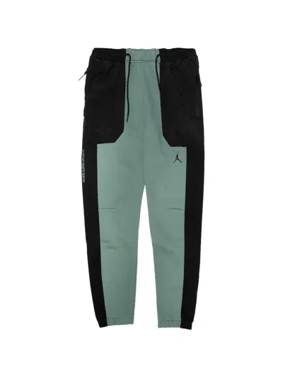 Jordan 23 Engineered Hybrid Fleece Track Pants In Green
