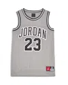 Jordan 23 Jersey - Big Kid In Medium Grey