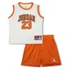 Jordan 23 Little Kids' Jersey Set In Orange