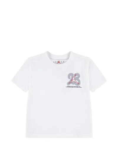 Jordan 23 Spray Júnior Graphic Print T-shirt In White