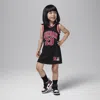 Jordan 23 Toddler Dress In Black