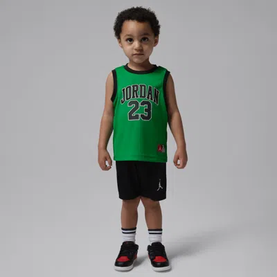 Jordan Babies' 23 Toddler Jersey Set In Green