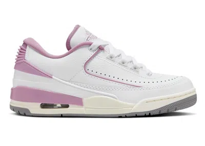 Pre-owned Jordan 2/3 (women's) Sneakers In White/orchid/cement Grey In Multi