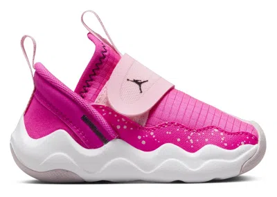 Pre-owned Jordan 23/7 Black Sneakers In Fierce Pink/medium Soft Pink/white In Multi