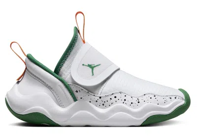Pre-owned Jordan 23/7 Pine Green Sneakers In Football Grey/white/orange Blaze