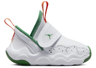 Pre-owned Jordan 23/7 Pine Green Sneakers In Football Grey/white/orange Blaze