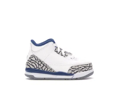 Pre-owned Jordan 3 Retro (2016) Sneakers In White/varsity Red/true Blue