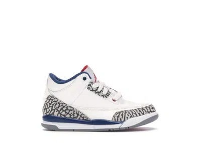 Pre-owned Jordan 3 Retro (2016) Sneakers In White/varsity Red/true Blue