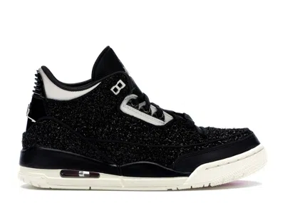 Pre-owned Jordan 3 Retro Awok Vogue (women's) Sneakers In Black/sail