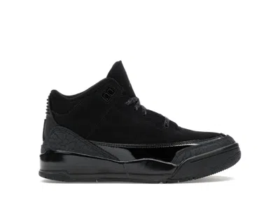 Pre-owned Jordan 3 Retro Cat (2025) Sneakers In Black/dark Charcoal