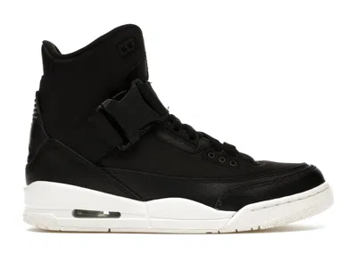 Pre-owned Jordan 3 Retro Explorer Xx (women's) Sneakers In Black/sail