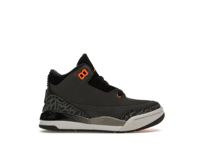 Pre-owned Jordan 3 Retro Fear Pack (2023) Sneakers In Night Stadium/total Orange/black