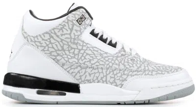 Pre-owned Jordan 3 Retro Flip Sneakers In White/chrome/varsity Red