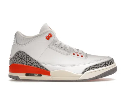 Pre-owned Jordan 3 Retro Georgia Peach (women's) Sneakers In White/cosmic Clay/sail