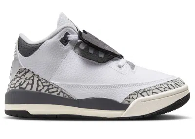 Pre-owned Jordan 3 Retro Hide N' Sneak Sneakers In White/black/iron