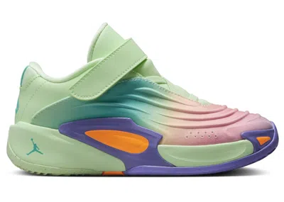 Pre-owned Jordan 3 Retro Luka Hyper Jade Sneakers In Vapor Green/cone/psychic Purple