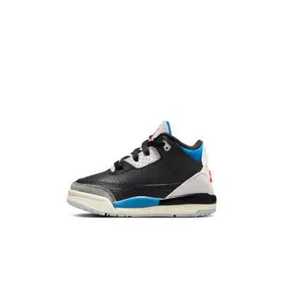 Jordan 3 Retro "rare Air" Baby/toddler Shoes In Multi