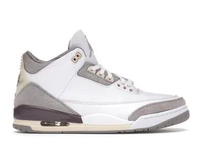 Pre-owned Jordan 3 Retro Sp A Ma Maniére (women's) Sneakers In White/medium Grey/violet Ore In Multi