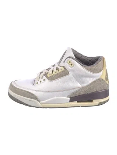 Pre-owned Jordan 3 Retro Sp Sneakers In White