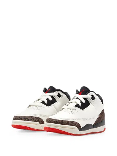 Jordan Babies'  3 World's Best Sneakers In White