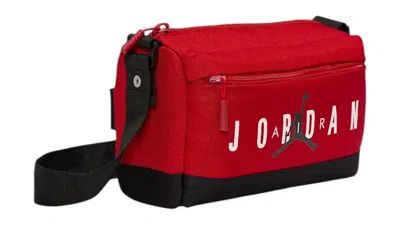 Pre-owned Jordan 3.3l Crossbody Bag In Gym Red