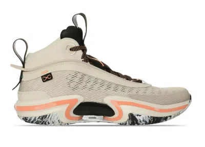 Pre-owned Jordan 36 Blanco Sneakers In Light Orewood Brown/black/phantom