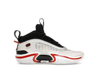 Pre-owned Jordan 36 Psychic Energy Sneakers In White/bright Crimson/black